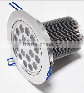 hot sell slim recessed 18w 4" led grille down light with ce,rohs,ul ,FCC certificate