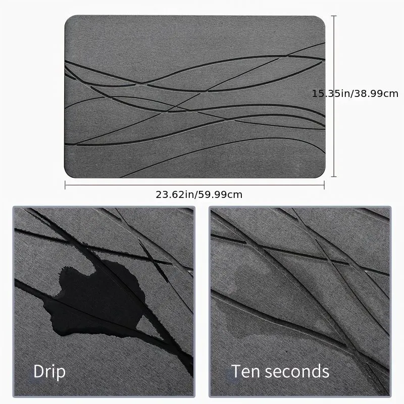 engraved diatomite stone bath mat (1)