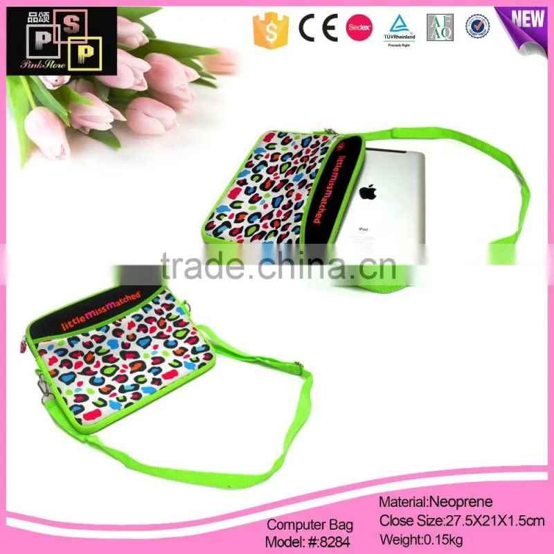 Fashion Lovely Girls Neoprene Travel Laptop Bag, Computer Bag,Storage Bag