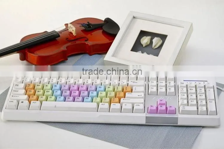 Wired Good Touch Feeling Low Voice Gaming Backlit Mechanical keyboard