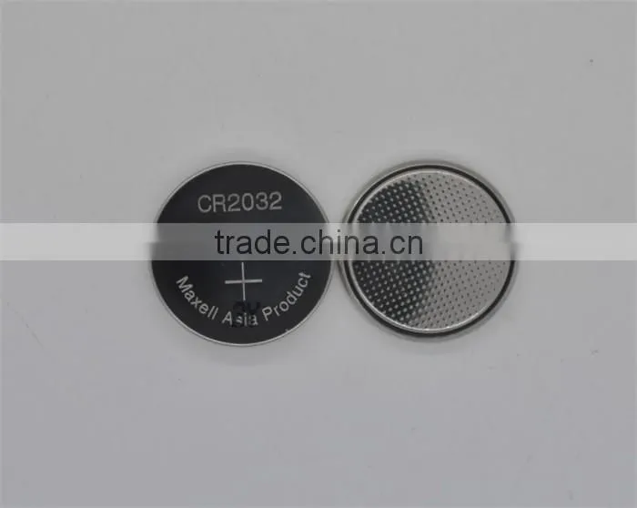 maxell cr2032 3V lithium battery with solder tabs