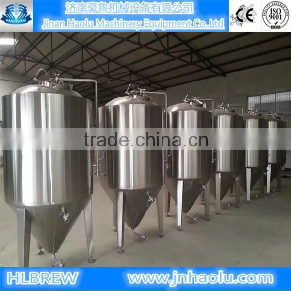brewery beer glycol jacket conical beer fermenter 2000L fermenters