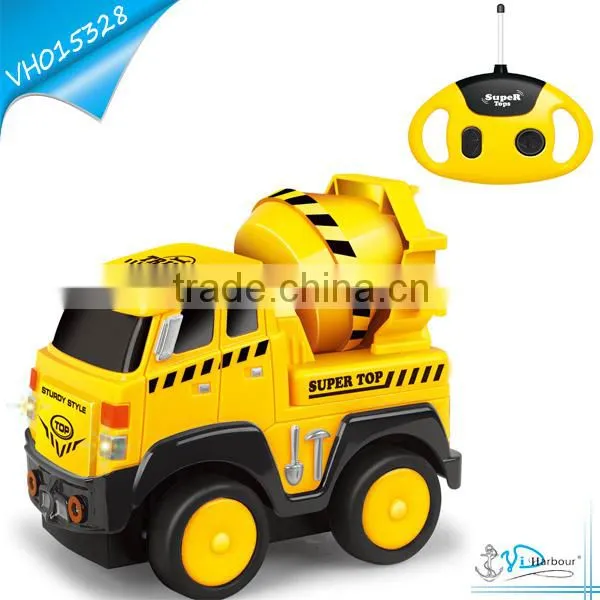 Music and Light RC Dump Truck for Children 2016