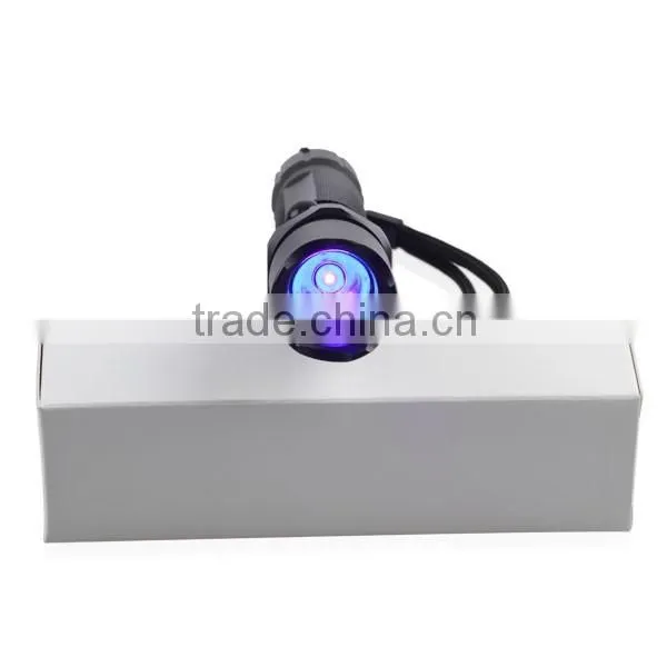 Professional Purple LED Light Technical 365nm LED Purple Light UV Flashlight