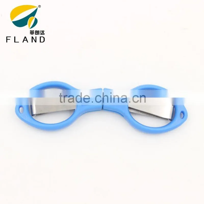 easy-carry folding mini fish hook removal fishing plier scissors/fishing tackle samples