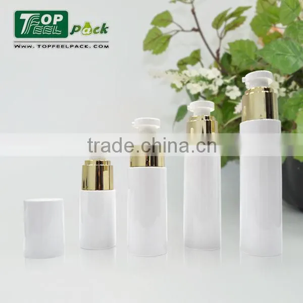 Option Color Plastic Round Airless Pump Bottle