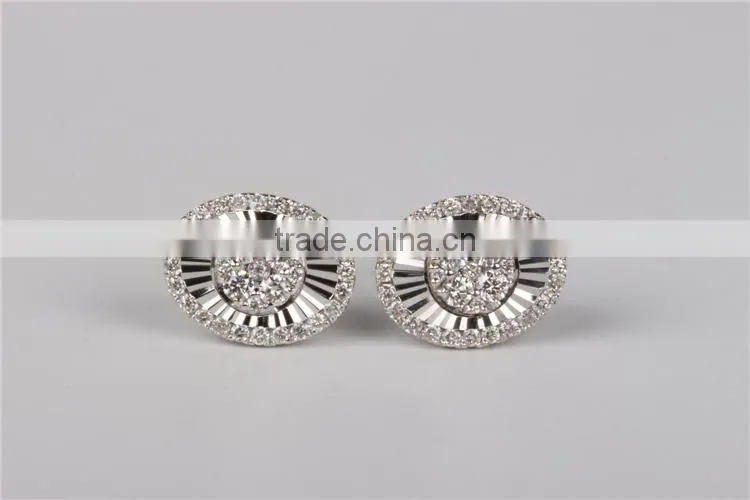 dubai gold jewelry earrings micro shine plates