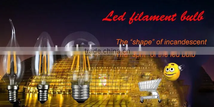 New Led Light Shenzhen Supplier Filament Candle Light LED