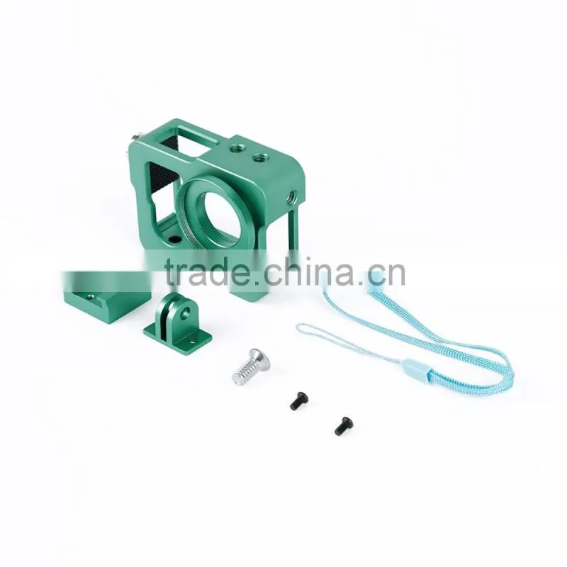 Green Metal CNC Aluminium Protective Case Shell for Hero4 HERO3+