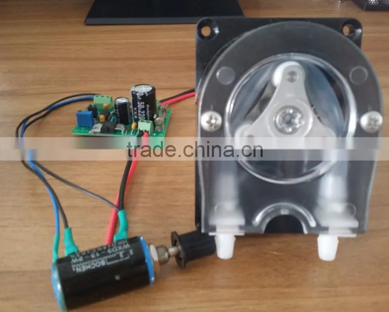 DC 24V or 12V Metering Peristaltic Pump