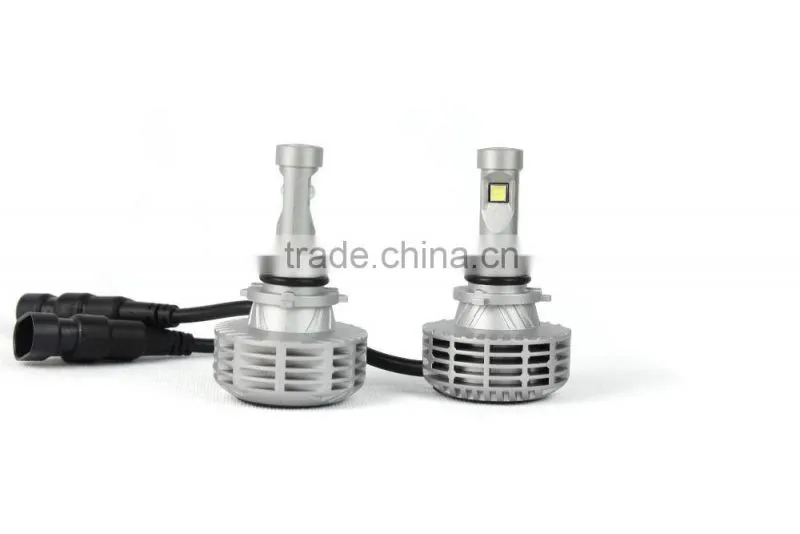 OEM universal all in one no fan led headlight super bright 3000lm 5 color available