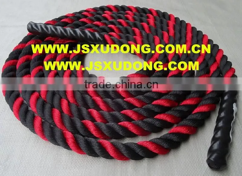 Dacron or PP multicolor training Battle Rope