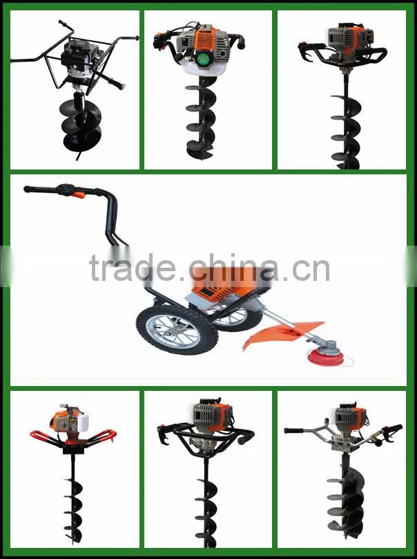 52cc earth auger ground hole drill earth auger hand hole digger