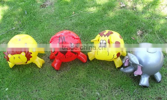 Inflatable Zoo Animal Shaped Beach Balls