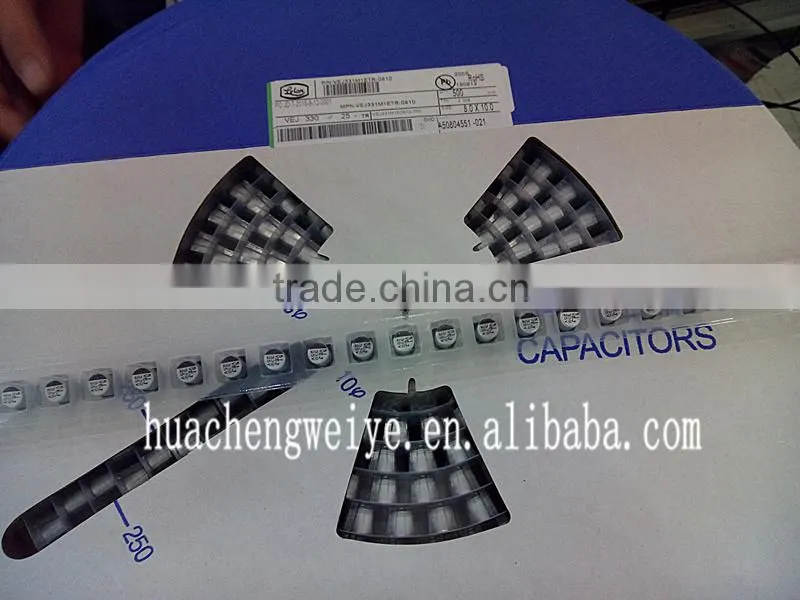 SMD Aluminum electrolytic Capacitors 330UF 25 V 8.0*10.0
