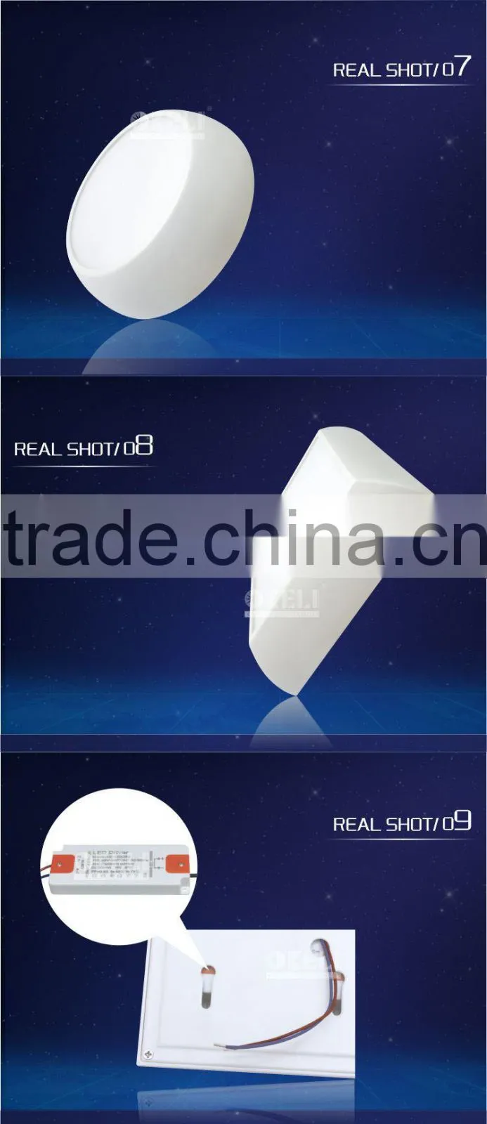 surface mounted led panel light with high PF slim driver and Japanese acrylic LGP with laser printed points