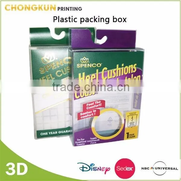 Clear PP box transparent folding storage plastic box