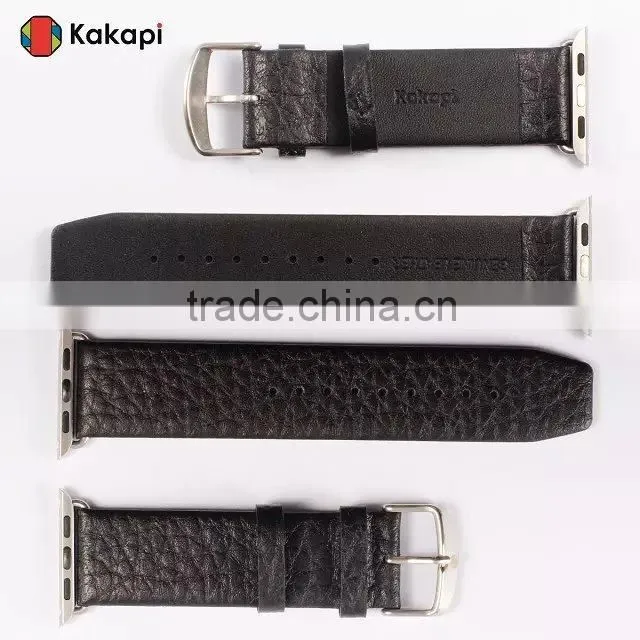 for Apple Watch leather band with adapter ,Genuine leather band strap for 42mm MT-3909
