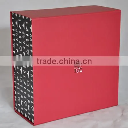 High Quality Hexagon Foldable Storage Paper Box With Lid