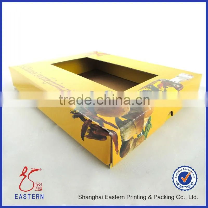 Custom Tuck Top Corrugated Cardboard Paper Box