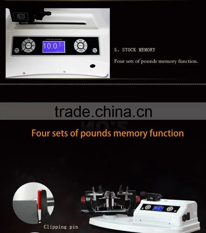 2016 Advanced Computer stringing machine for sale with full tools set