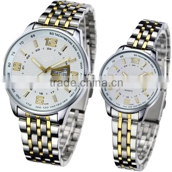 2015 trend design japan movement geneva quartz stainless steel back watch