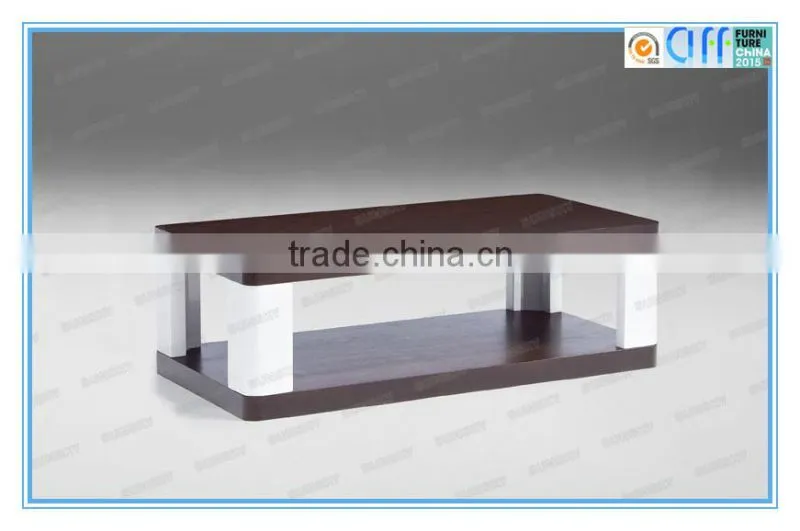 contemporary home decor wood furniture design coffee table SK1330A