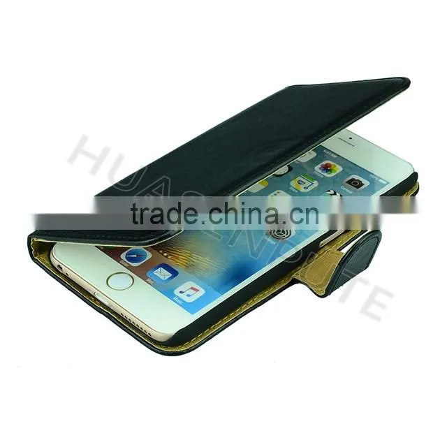 PU Flip Leather Case For iPhone6S Plus,PU Wallet Leather Case For iPhone6S Plus
