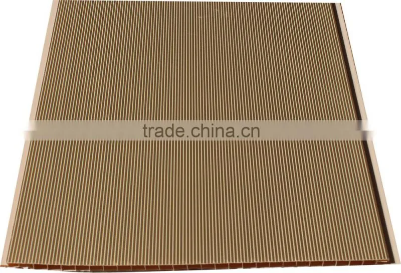 Hot foil stamping pvc ceiling panel P23