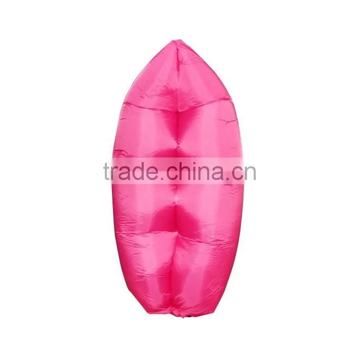Popular Inflatable sleeping bag nylon 210T material waterproof outdoor sleeping bag
