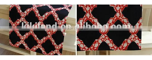 China Factory Hot Sell Ployester Satin Table Runner/Linen Table Runner