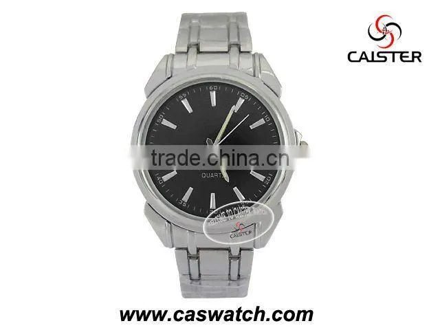 fashion custom mens stainless steel quartz watch cheap water resistant stainless steel watch high quality stainless steel watch