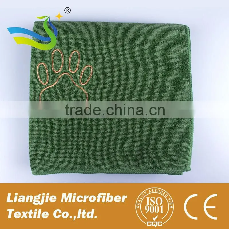 yellow black blue purple microfiber cleaning cloth for car, kitchen, hotel