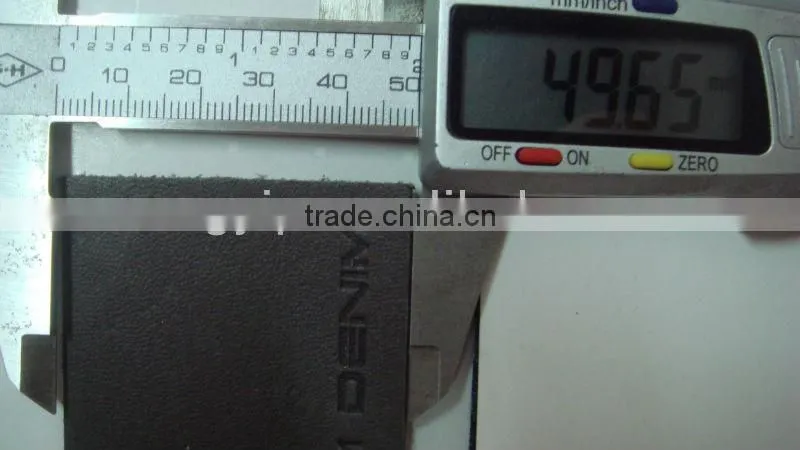 garment leather patch label for jeans