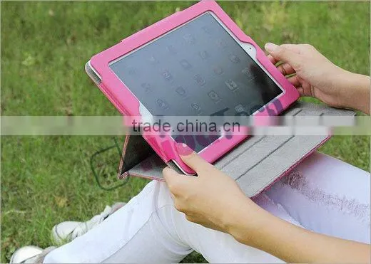 2011 Hot ,for ipad 2 case,horizontal leather Case for apple ipad 2,for Tablet pc leather case with stand