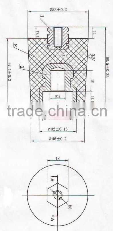 Manufacturer Supply Epoxy Cable Gland Plub Isolator