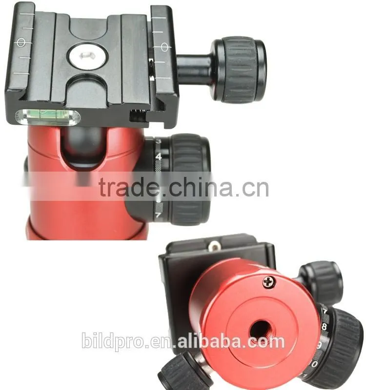 Heavy Duty Camera Tripod Head Colorful Tripod Ball Head Camera Accessories