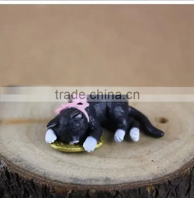 Authentic computer money little black cat/flowers