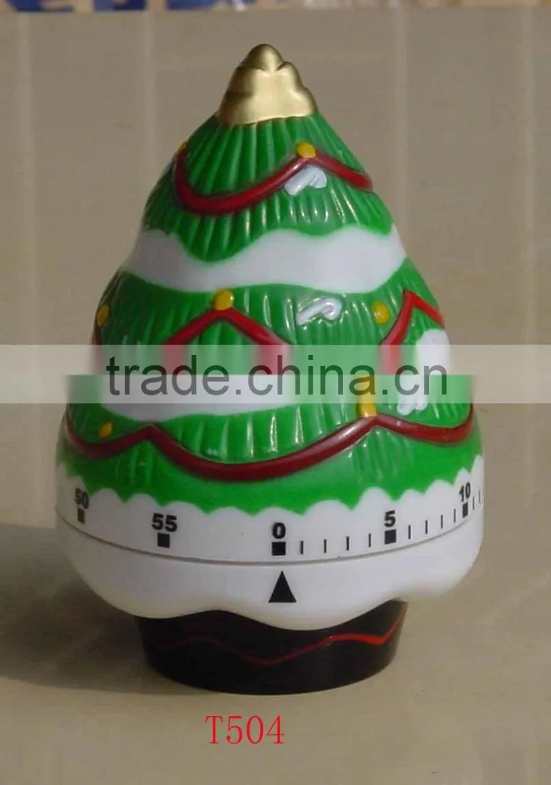 Christmas tree kitchen timer, cute decorative countdown timers