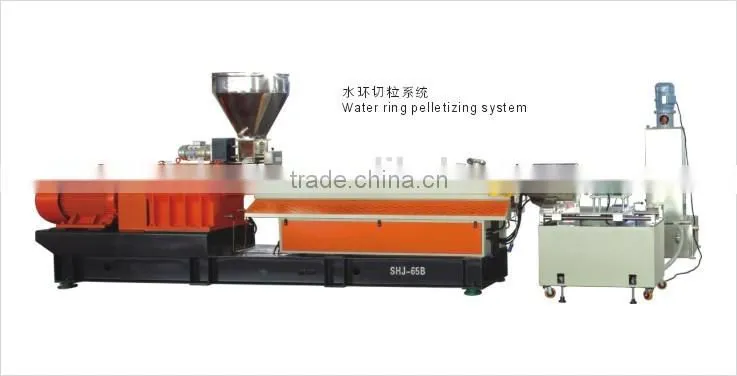 Water-ring hot-face pelletizing production line for PE ABS PS EVA