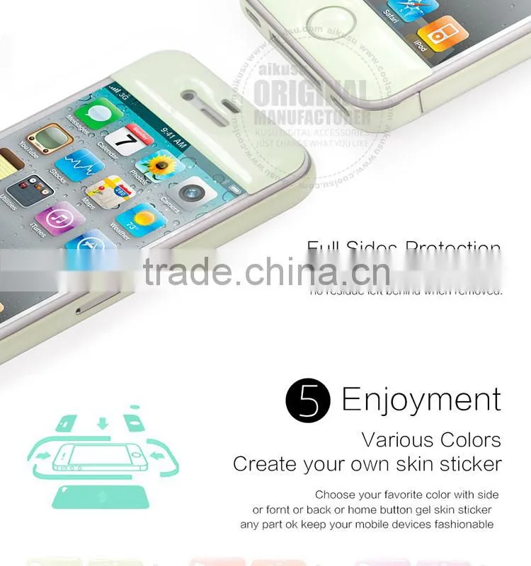 glow in the dark sticker for iphone 4/4s