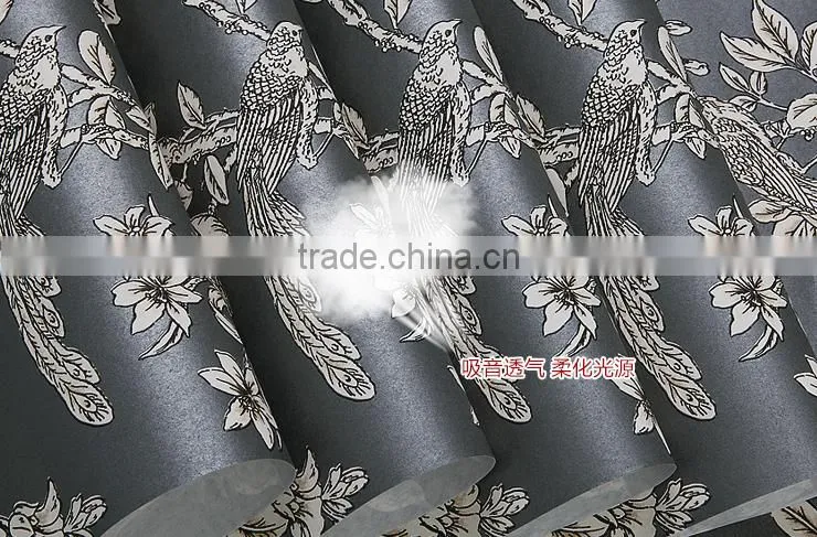 cheap classic china wallpaper home decoration wallpaper for living room