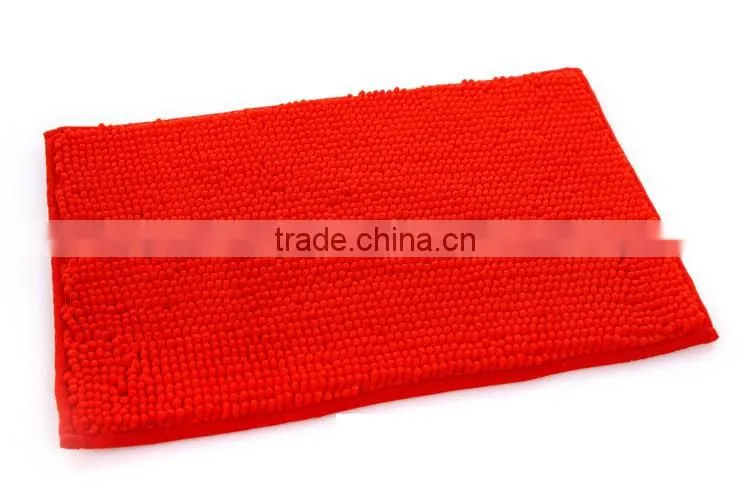 Luxury Bathroom soft microfiber non-slip bath rug