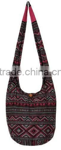 Thailand style hobo sling shoulder bag