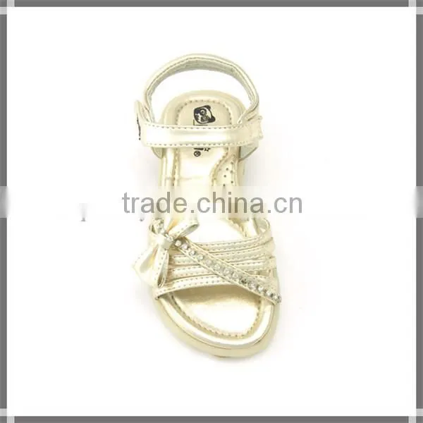 2014 Hot selling name brand fancy sandals for girl