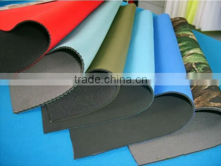 neoprene sheets 3mm fabric black