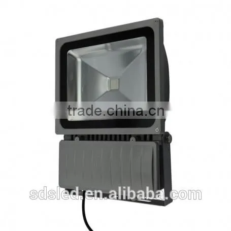 LED 100W flood light IP65 Integrated Grey RGB LED floodlight
