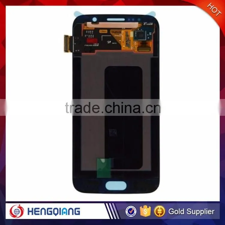 wholesale price lcd assembly replacement for samsung s6, for samsung s6 lcd screen with assemblt