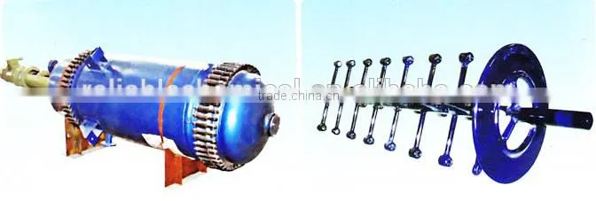 2014 new designed glass lined wiped film evaporator