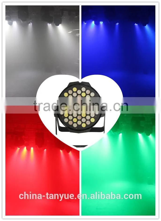 54*3W RGBW led party stage lighting stage par lighting guangzhou packing